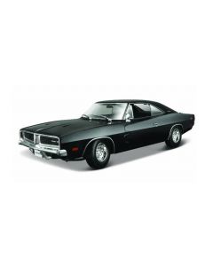 Maisto 31387 1969 Dodge Charger R/T Black 1/18