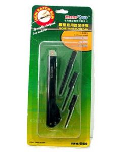 Master Tools 09909 Hobby Mini Razor Saw - 3 Different Blades