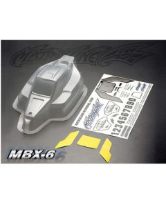 Matrixline 201102 Clear Buggy Body Mugen Seiki MBX-6  1/8