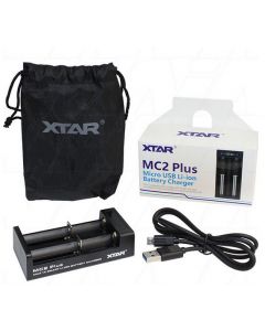 Xtar MC2 Plus Micro USB Li-Ion Battery Charger