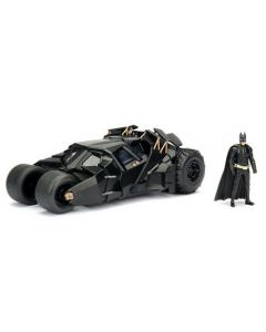 Jada 98261 Batman The Dark Knight Batmobile with Batman 1/24