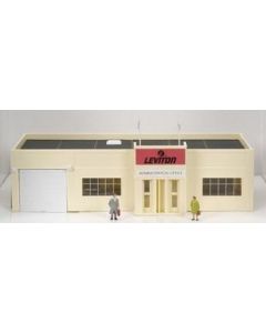 Model Power 769 Leviton Office Lighted with 2 Handpainted Figures HO Scale