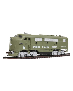 Model Power 96813 F2-A Locomotive US Army HO Scale