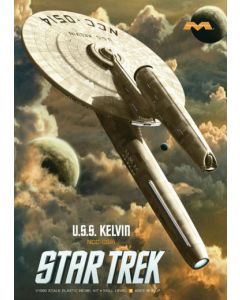 Moebius 976 1/1000 Star Trek: USS Kelvin Plastic Model Kit