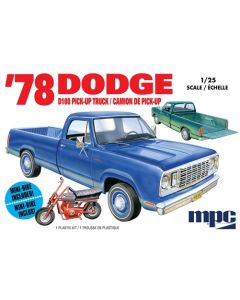 MPC 901M 1978 Dodge D100 Custom Pickup 1/25