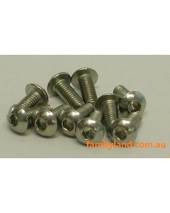Muchmore MSR-38 Stainless R/Head 3x8mm for 2mm Allen Driver(10)