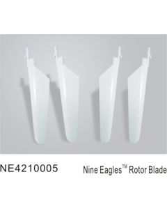 Nine Eagles 4210005 Rotor Blades white(4)Micro Free Spirit)