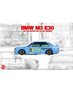 Nunu 24019 BMW M3 E30 '90 Fuji Inter TEC Class Winner 1/24