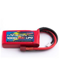 nVision 1807 LiPo Battery 3S 11.1V 1000mAh 30C