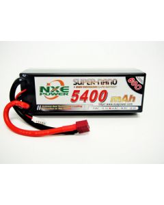 NXE 4S5400 Hard case Lipo Battery 5400mAh 14.8V 60C w /Deans Connector