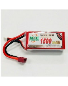 NXE 2S1500 7.4V 1500mAh 30C Lipo Battery Soft Case w/Deans