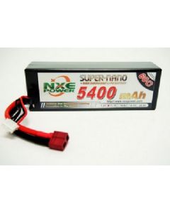 NXE 3S5400 11.1V 5400mAh 60C H/case Lipo w/Deans Connector