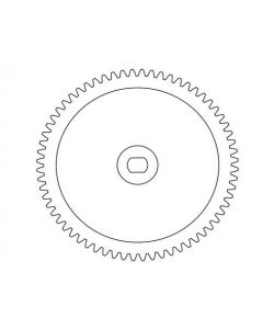 Panda Hobby C636023 Spur Gear 64T, Tetra X1