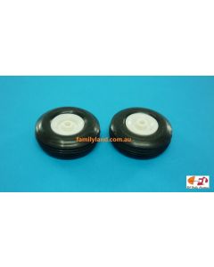 Phoenix Model 68101 Lightweight PVC Wheel 35mm (2pcs)