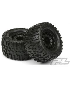 Proline 1170-18 Trencher 2.8" All Terrain Tires Mounted 17mm Hex, 1/2" Offset, For 1/8 Optional Buggy