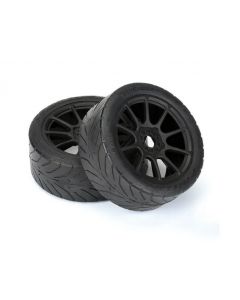Proline 9069-21 Avenger HP S3-Soft-Belted 1/8 Buggy Tyres Mounted on Wheels, F/R (2pcs)