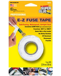 Super Glue 15411 E-Z Fuse Tape White 10 foot roll (25.4x3000mm L)