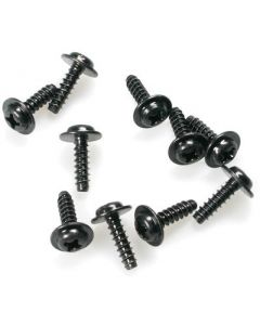 Robitronic 24561 Flanged Head Tapping Screw M3x10mm (10)