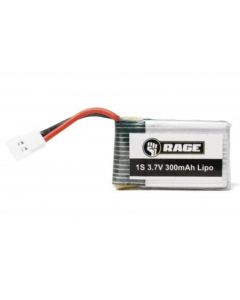 Rage RGR3060 Orbit FPV 1S 3.7V 300mAh Lipo Battery (Compatible 6605830)