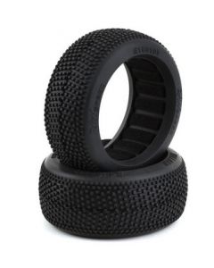 Raw Speed 180205SB Villain 1/8 Truggy Tire - Soft with Black Insert 