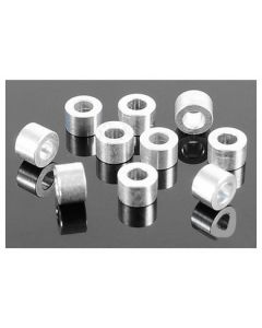RC4WD S0983 4mm Silver Spacer with M3 Hole (10)