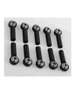 RC4WD Z-S1468 M4 High Precision Billet Tie Rod End w/Ball Lip (Black) (10)