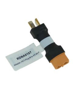 Radient RDNA0107 ADAPTOR MALE HCT (DEANS) PLUG TO XT-60 FEMALE 