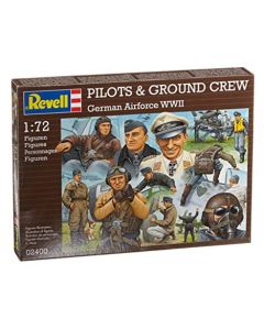 Revell 02400 Pilots and Ground Crew: German Airforce WWII  1/72