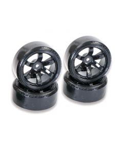 River Hobby 10489 Drift Tyres/Wheels Set (4pcs) 1/10
