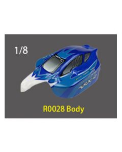 River Hobby R0028 Painted Body VRX-2 Buggy Blue 1/8