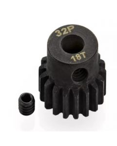 Surpass 11025-5006-01 Pinion Gear 18T 32DP alloy steel 5.0mm bore for 1/8 cars