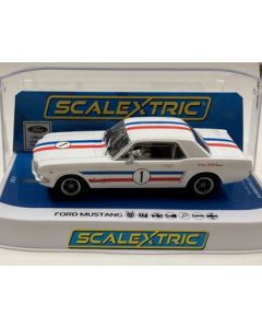 Scalextric 4364 Ford Mustang - Ian Geoghegan 1965 1/32