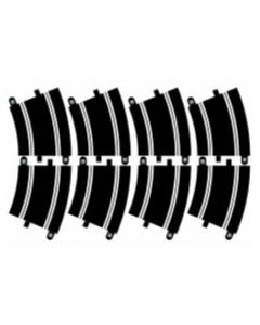 Scalextric 8555 Scalextric Track Extension Pack 6 - 8 x R3 Curves