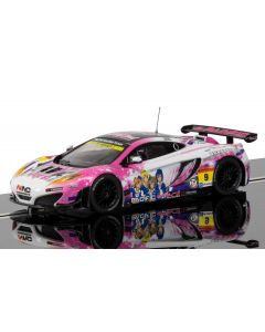 Scalextric C3849 McLaren 12C GT3, Autobacs Super GT Series 2015 Pacific Racing (Anime) No. 9  1/32