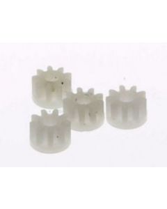 Scalextric W8100 Pinion Pack (4) White
