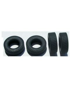 Scalextric W9546 Tires for Classic Mini (4)