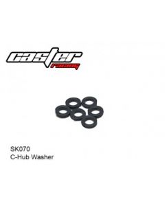 Caster Racing SK070 C-Hub Washers  3x6.5x1.2mm 6pcs