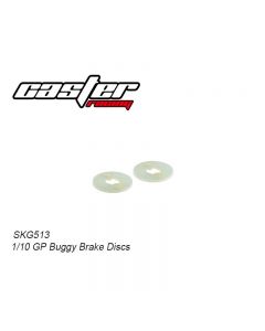 Caster Racing SKG513 1/10 GP Buggy Brake Discs 2pcs