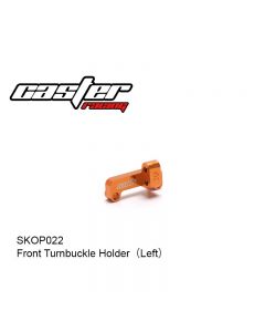Caster Racing SKOP022 Front Right Aluminm Orange Turnbuckle Holder (Hop-up for Right of SK064)