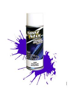 Spaz Stix 12809 Solid Purple Aerosol Paint, 3.5oz