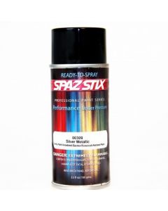 Spaz Stix SZXA00309 Silver Metallic Backer / Basecoat Aerosol Polycarbonate 3.5oz