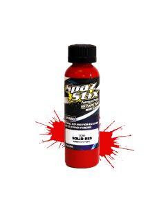 Spaz Stix 12300 Solid Red Airbrush Paint 2oz
