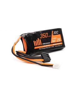 Spektrum SPMX3502S30 350mAh 2S 7.4V LiPo with PH2.0 2 Pin Connector, DYNB0012