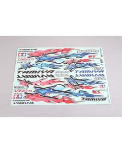 Tamiya 53839 Marking Sticker - Star & Fire Design (1:10,1:8)