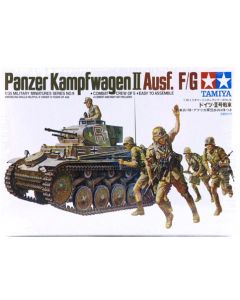 Tamiya 35009 Panzer Kampfwagen II Ausf. F/G Plastic Model Kit 1/35