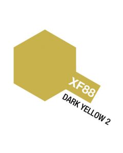 Tamiya 81788 Acrylic Mini XF-88 Dark Yellow 2 - 10ml Bottle