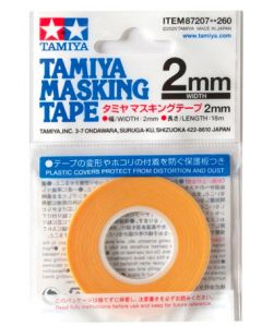 Tamiya 87207 Masking Tape 2mm Length 18m