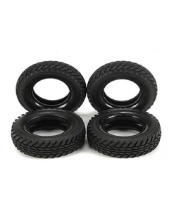 Tamiya 9445529 Tires (4pcs) for M1025 Humvee 1/12 Scale