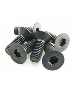 Team Magic 126308 Screws - Flat Head - Allen - M3x8mm (6 pcs)