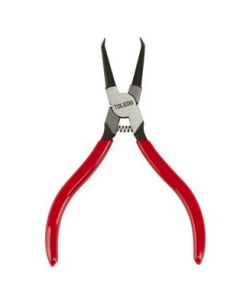 Toledo 301126 Circlip Plier PVC Handle Internal 90° Angled Tip 130mm Length